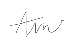 Signature d'Amanda