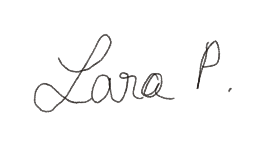 Signature de Lara
