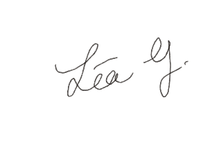 Signature de Léa